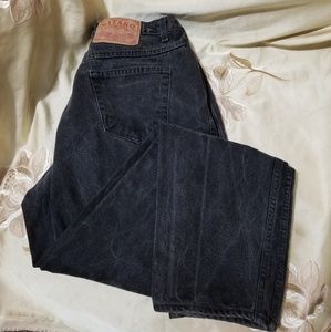 charcoal black gray jeans